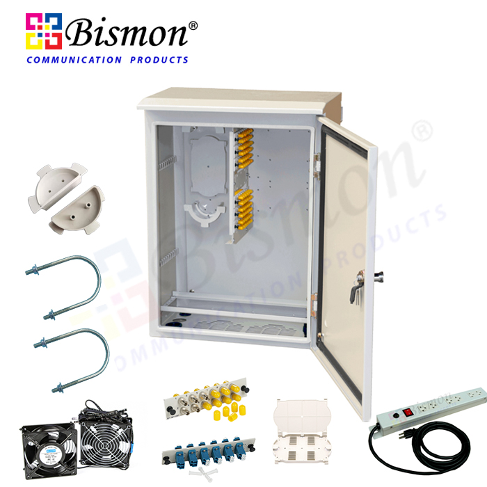 Wall-Mount-Fiber-Optic-OUTDOOR-for-CCTV-IP-CAMERA-Complete-set